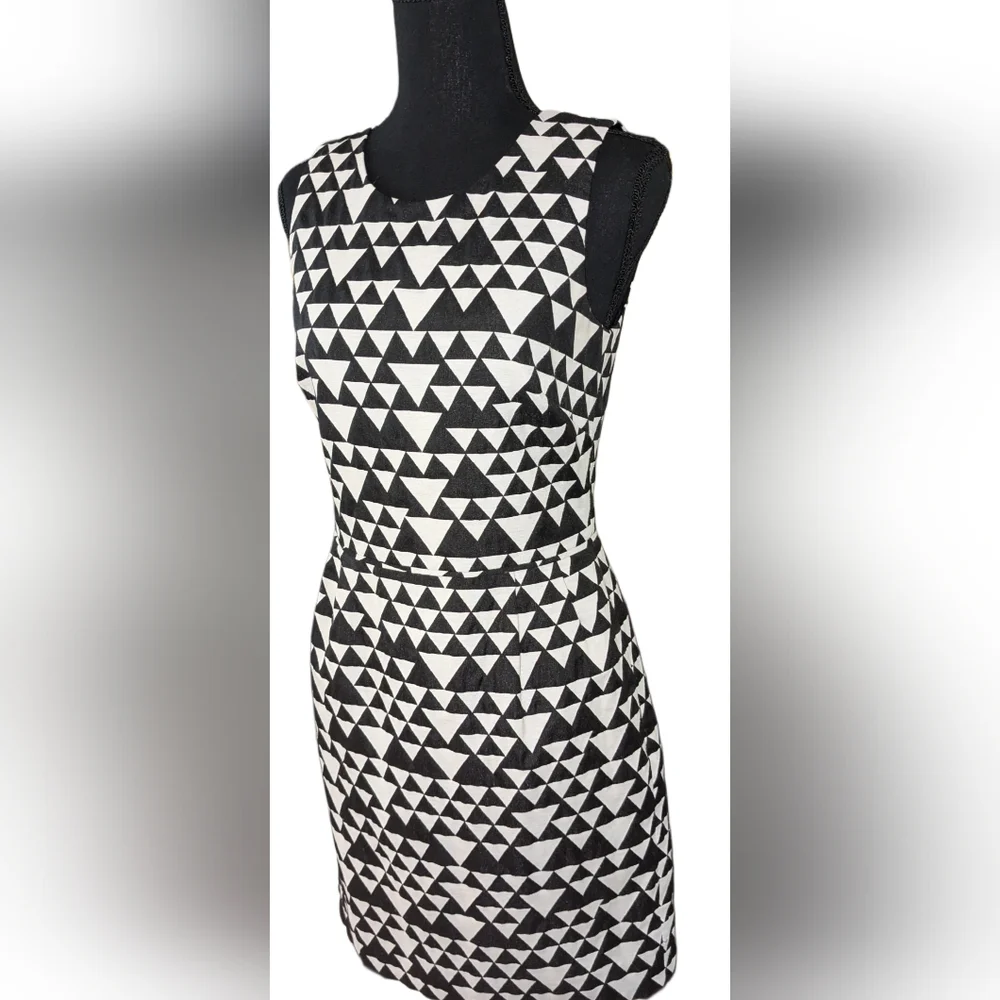 J. Crew Geometric Sheath Dress